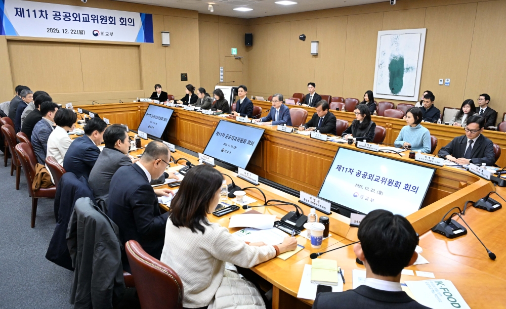 조현 외교부 장관, 제11차 공공외교위원회 개최